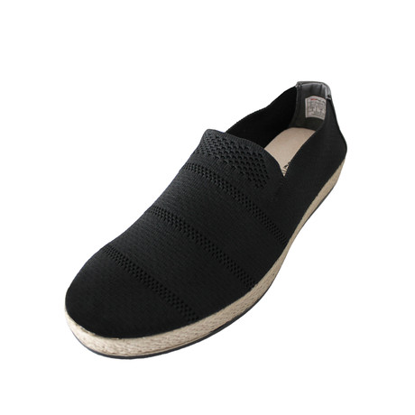 Knit Slip-On // Black (Euro: 41)