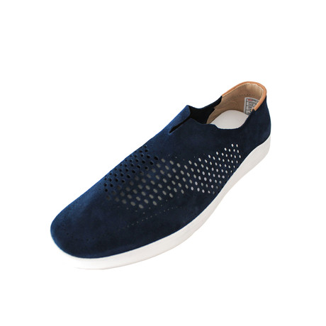 Perforated Slip-On // Navy (Euro: 44)