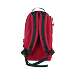 Laptop Backpack // Ox Blood + Fiery Red