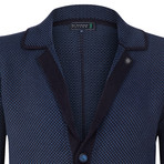 Pin High Cardigan // Navy Indigo (2XL)