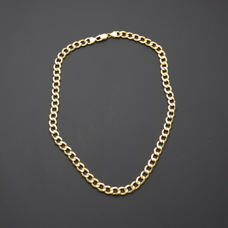 Thick Cuban Chain Necklace (20"L)