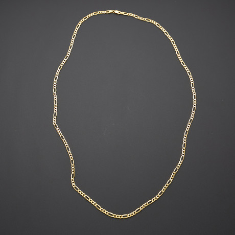 Figaro Chain Necklace (30"L)