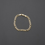 Figaro Chain Bracelet (4.2mm)