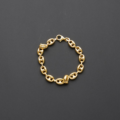 Puff Mariner Chain Bracelet (7.5"L)