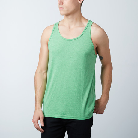 Ultra Soft Semi-Fitted Tank Top // Green (S)