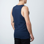 Ultra Soft Semi-Fitted Tank // Navy (M)