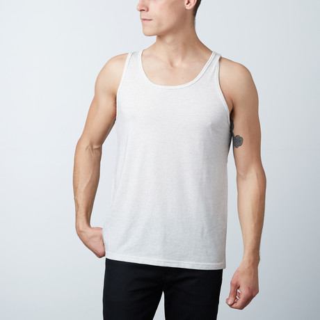 Ultra Soft Semi-Fitted Tank Top // Oatmeal (S)