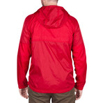 Gales Packable Wind Jacket // Red (L)