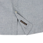 Hawthorne Long Sleeve Button Down Shirt // Light Blue (L)
