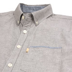 Hawthorne Long Sleeve Button Down Shirt // Stone (XL)