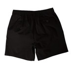 Seaside Volley 6" Shorts // Black (L)