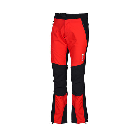 Soft-Shell Pants // Red + Black (XS)