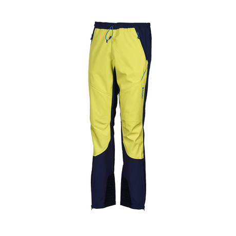 Soft-Shell Pants // Lime + Yellow + Gun-Metal (XS)
