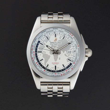 Breitling Galactic Unitime Automatic // WB3510U0/A777-375A // Store Display