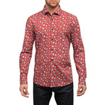 Wesley Woven Shirt // Red (S)
