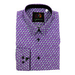 Joshua Woven Shirt // Purple (2XL)