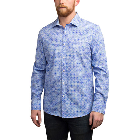 Orson Woven Shirt // Blue (S)