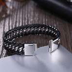 Venetian Design Leather Bracelet