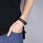 Venetian Design Leather Bracelet