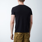 V-Notch T-Shirt // Black (S)