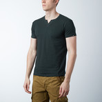 V-Notch T-Shirt // Olive (L)