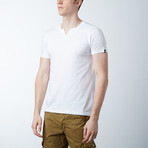 V-Notch T-Shirt // White (L)