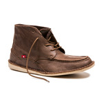 Mogado Hi Pullup Size // Brown + Yellow (US: 7)