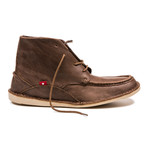 Mogado Hi Pullup Size // Brown + Yellow (US: 7)