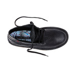 Gando Shoe // Black Grey Pullup (US: 7)