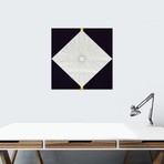 Modern Art // Geometric Pattern Concentric Circle // 5by5collective (18"W x 18"H x 0.75"D)