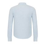 Linen Weave Shirt // Blue (2XL)