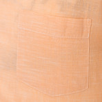 Linen Weave Shirt // Orange (L)