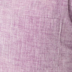 Linen Weave Shirt // Purple (S)