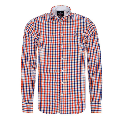 Plaid Shirt // Orange (S)