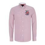 Embroidered Shirt // Red (M)