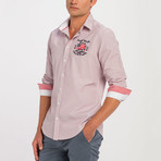 Embroidered Shirt // Red (M)
