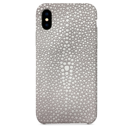 Embossed Stingray iPhone Case // White (iPhone 7/8)