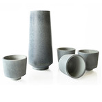 Soapstone Sake Set // Set of 4