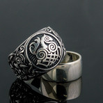 Mammen Ornament + Sleipnir Ring // Silver (14)