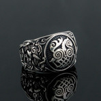 Mammen Ornament + Sleipnir Ring // Silver (8)