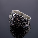 Mammen Ornament + Yggdrasil Ring // Silver (11)