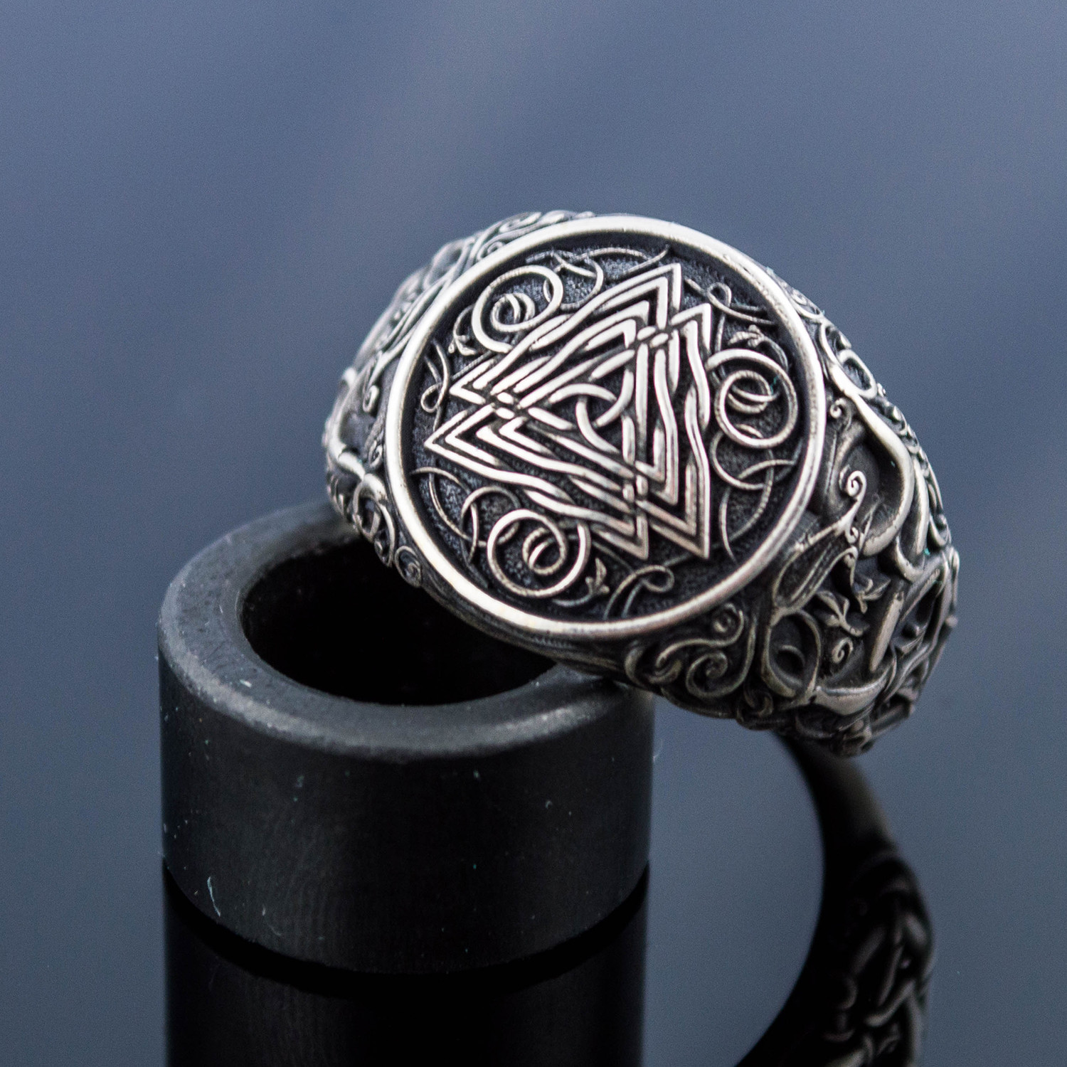 Urnes Ornament + Valknut Ring (6) - Viking Workshop PERMANENT STORE ...