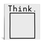 Think. // Florent Bodart (18"W x 18"H x 0.75"D)