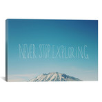 Never Stop Exploring // Leah Flores (26"W x 18"H x 0.75"D)