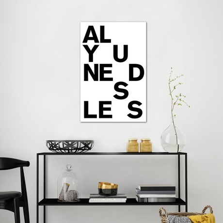 All You Need Is // The Usual Designers (26"W x 18"H x 0.75"D)
