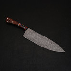 Damascus Kitchen Knife // 9198