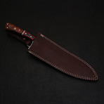 Damascus Kitchen Knife // 9198