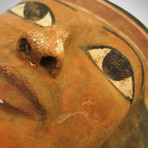 Ancient Egyptian Authentic Large Female Funerary Mask // Museum Display