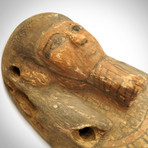 Ancient Egyptian Authentic Funerary Mask // Museum Display