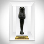 Ancient Egyptian Authentic Xl Carved God Horus Tomb Statue // Museum Display